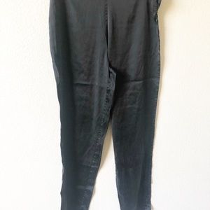 Victoria's Secret black silk pants size small